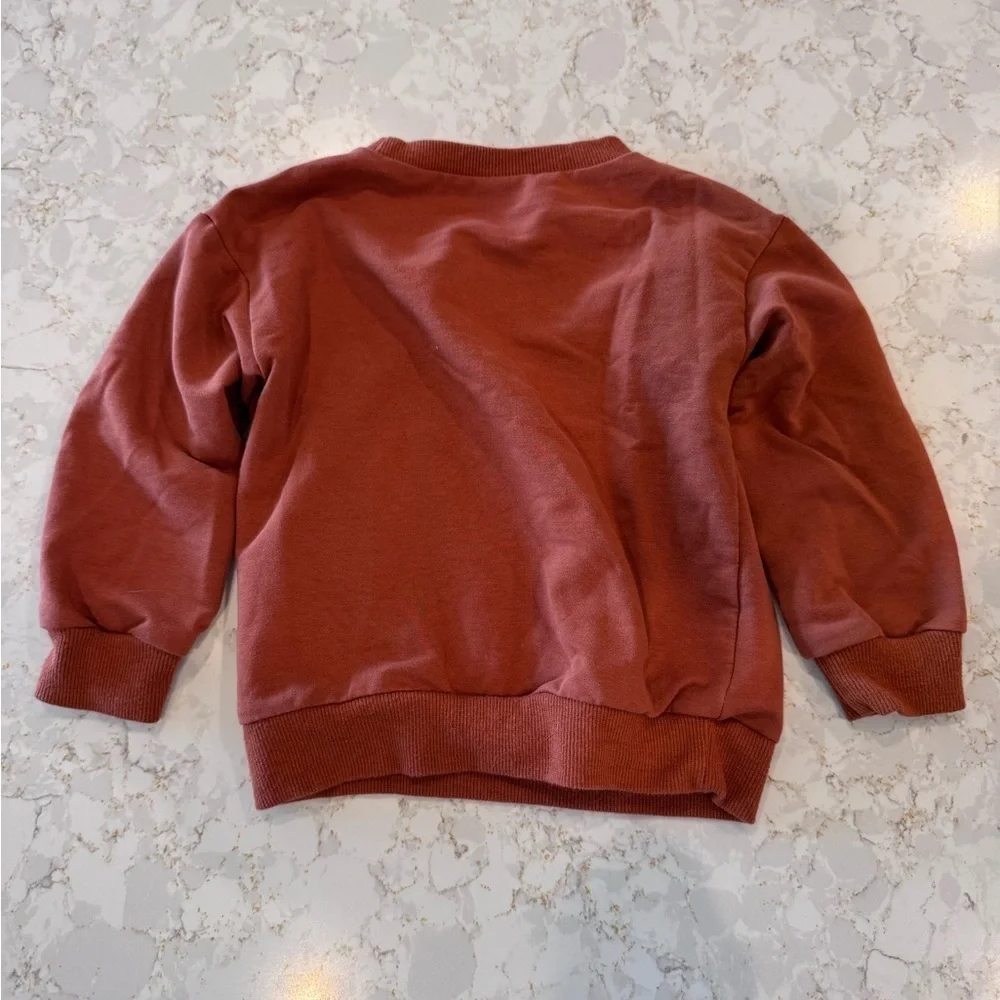 Little Dude Kids Sweatshirt - Rust